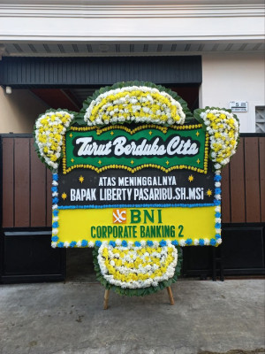 Papan Bunga Duka di Lambitu