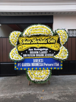 Papan Bunga Duka di Lambitu