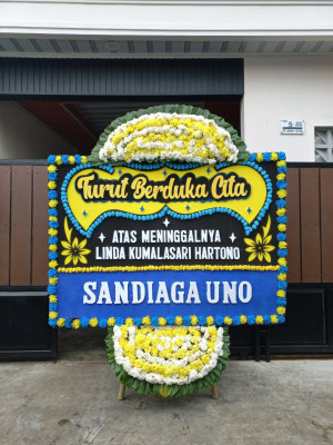 Papan Bunga Duka di Lambitu