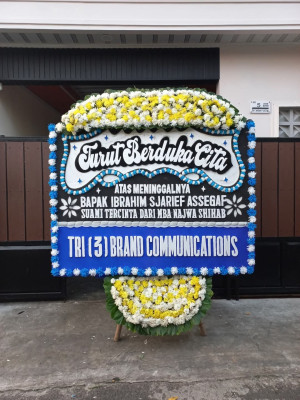 Papan Bunga Duka di Lambitu